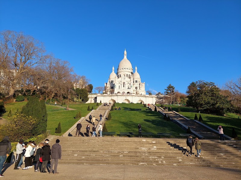 Parvis du Sacré-Cœur in Paris