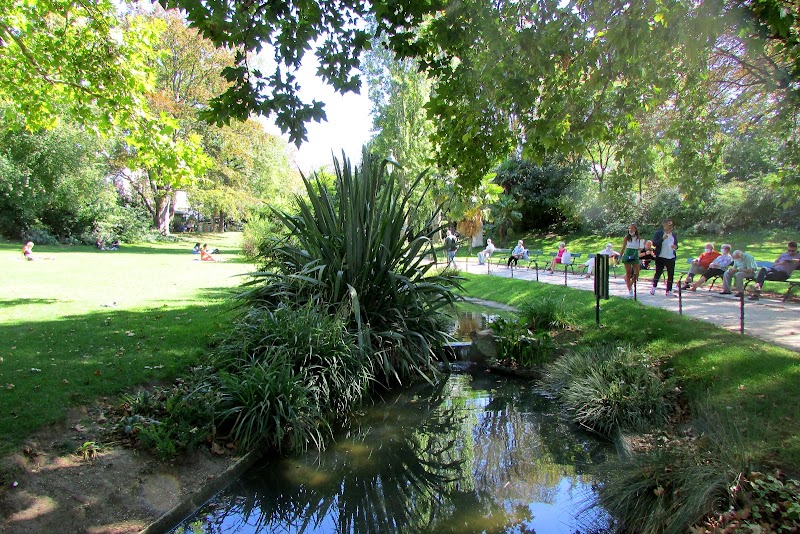 Square des Batignolles in Paris